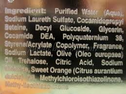 list of toxic ingredients found in shampoos