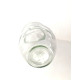 Clear Glass 8" Vase 