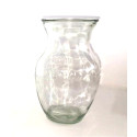 Clear Glass 8" Vase   (Tax Included)